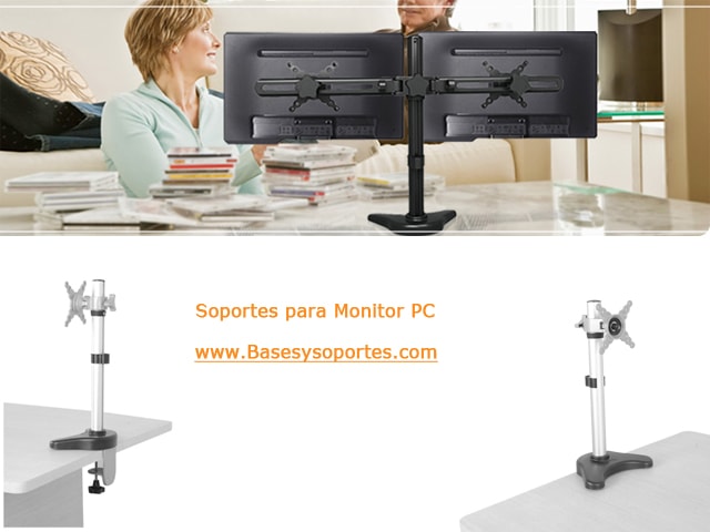 Soporte para monitor de PC escritorio Soporte para monitor de computador escritorio